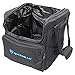 Rockville RLB40 Padded Travel Bag for (2) Chauvet or American DJ Effect Lights, Adjustable Dividers, Heavy-Duty Zippers, Ergonomic Strap, Perfect for DJs and Event Planners