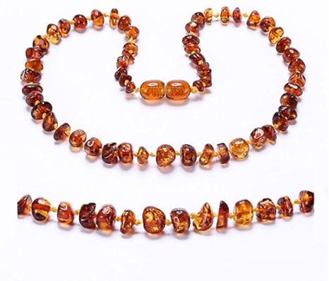 amazon amber teething necklace