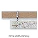 Advantus Cork Board Strip for Wall, 8 Ft x 2 Inches Cork Map Rail, Bulletin Tack Board Strip, Aluminum Trim, Brown