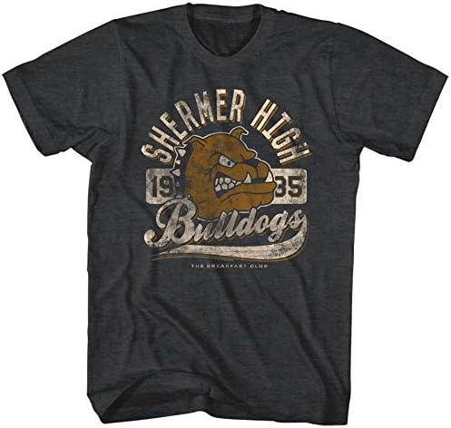 American Classics Breakfast Club - Bulldog - Charcoal Heather - Xl Shirt