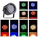 CO-Z 4pcs DMX Controlled LED Stage Lights, 86 RGB Sound Activated Par Stage Effect Lighting for Home Party Festival Bar Club Wedding Church Uplighting