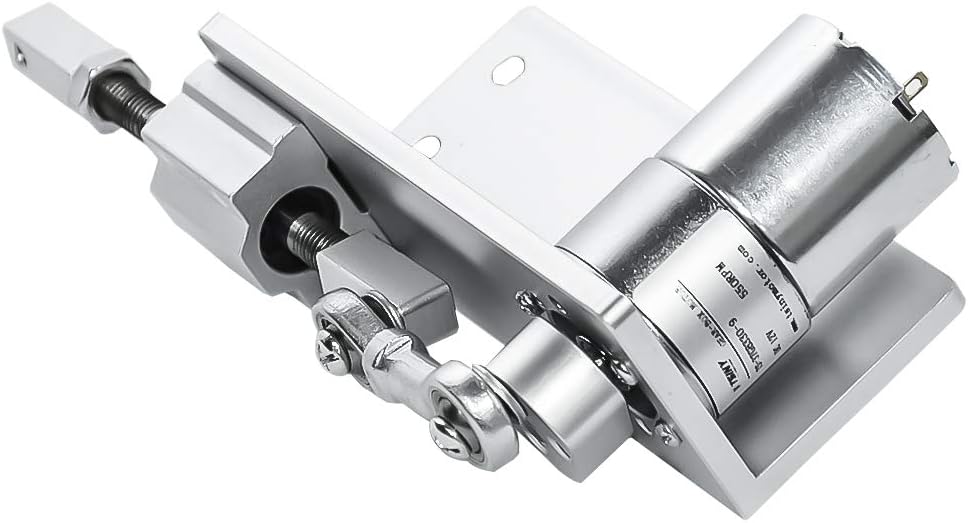 BEMONOC DIY Reciprocating Cycle Linear Actuator with DC Gear Motor 24V