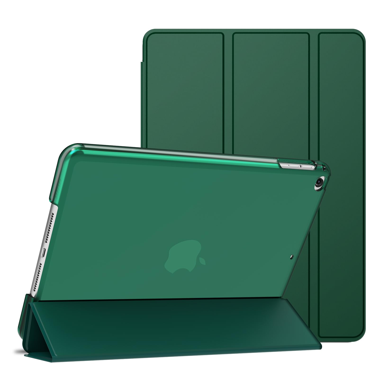 Generic Emerald Green iPad Case for 9.7-inch Devices (iPad Air 1, Air 2, 5th Gen, 6th Gen) - Slim, Lightweight, Auto Sleep/Wake, Stand Cover, Protects During Daily Use, Hands-Free Viewing & Typing — image 1