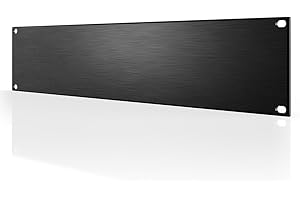 AC Infinity Rack Panel Accessory Blank 2U Space for 19" Rackmount, Premium Aluminum Build and Anodized Finish