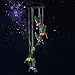 SINLOOG Color-Changing LED Solar Mobile Wind Chime, Solar Powered LED Hanging Lamp Wind Chime Light Wind Chimes for Outdoor Indoor Gardening Lighting Decoration Home (Hummingbird)