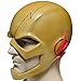XCOSER Men's The Flash Mask PVC Red Adult for Halloween Party 2015 Classic Yellow