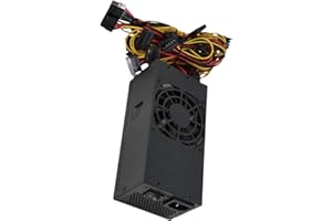 TFX 400W Power Supply 110-240V with 8cm Cooling Fan Power Supply Unit for Desktop Computer Comprehensive Circuit Protect