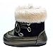 Kuner Baby Boys and Girls Plush Robber Sole Warm Snow Boots First Walkers Shoes