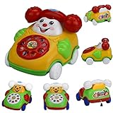 Dreaman Educational Toys Cartoon Smile Phone Car Developmental Kids Gift
