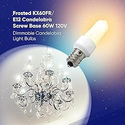 Replacement for Bulbrite KX60FR/E12 Candelabra