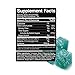 Hilo Pre Workout Gummies - Pre Workout Supplements with Caffeine, Beta Alanine and Betaine - Blue Razz Flavor, 80 Count