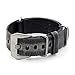 StrapsCo Destroyed Vintage Leather Nato Strap Watch Band w/ Pre-V Buckle