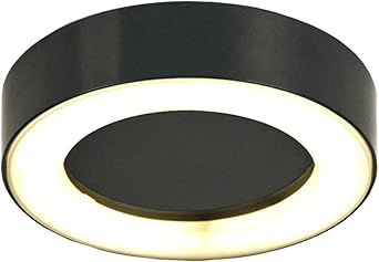 S Luce Hole Led Aussenleuchte O 20cm Wand Decke 10w Anthrazit Wandlampe Aussen Amazon De Beleuchtung