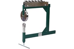 HEIGHYOXP Premium Benchtop English Wheel Kit - Metal Fabrication Shaper, 16 Gauge Steel Capacity, Motorcycle & Automotive Panel Crafting Tool