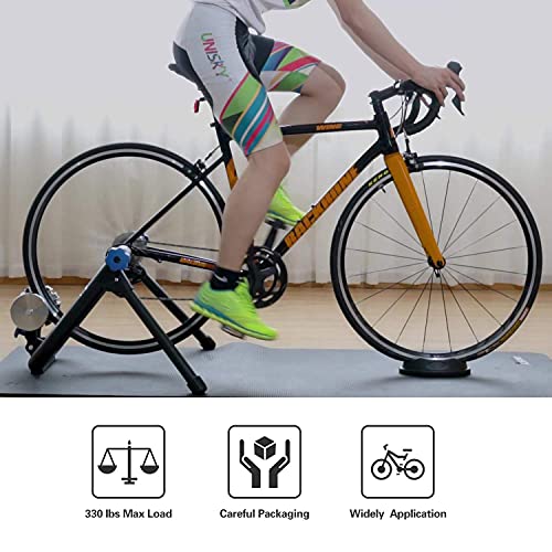 Unisky Fluid Bike Trainer Stand Indoor Riding with Noise Reduction