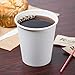 COMFY PACKAGE 10 oz. (squat) White Paper Hot Cups [50 PACK]