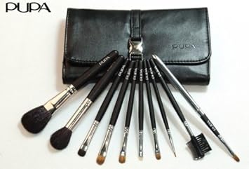 18 Pcs Animal Hair Beauty Needs Makeup Brush Set Mink Fan Smudge