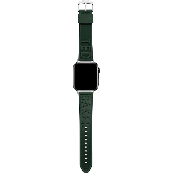 Amazon.com: Ted Baker Black & White Leather Strap for Apple
