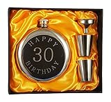 Happy 30th Birthday Flask Gift Set