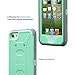 ULAK Case for iPod Touch 7, iPod Touch 6 Case, Knox Armor Dual Layer Hybrid Protective Cover with Belt Clip Holster for iPod Touch 7th/6th/5th Generation (Green)