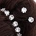 Catalina Crystal Rhinestone Hair Pin Wedding Bridal Accessories Pack of 20pcs