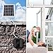 Solar Panel Compatible with Blink XT XT2 Outdoor/Indoor Security Camera and an Adjustable Mount, 12 Feet/ 3.6 m Cable, Supply Power Continuously by Solar Panel (White)