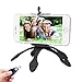 Flexible Phone Tripod, Urwill Octopus Tripod with Wireless Remote Control, Adjustable Mini Travel Tripod Mount for iPhone, Camera, Gopro Dark Black
