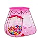MEKBOK Princess Tent - Toys for Birthday Gifts of Kids - Indoors & Outdoors Play Tent for Kids,Foldable Ball Pit with Carrying Bag