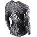 Zipravs Men's Long Sleeve Running MMA Fitness Workout Compression Shirt