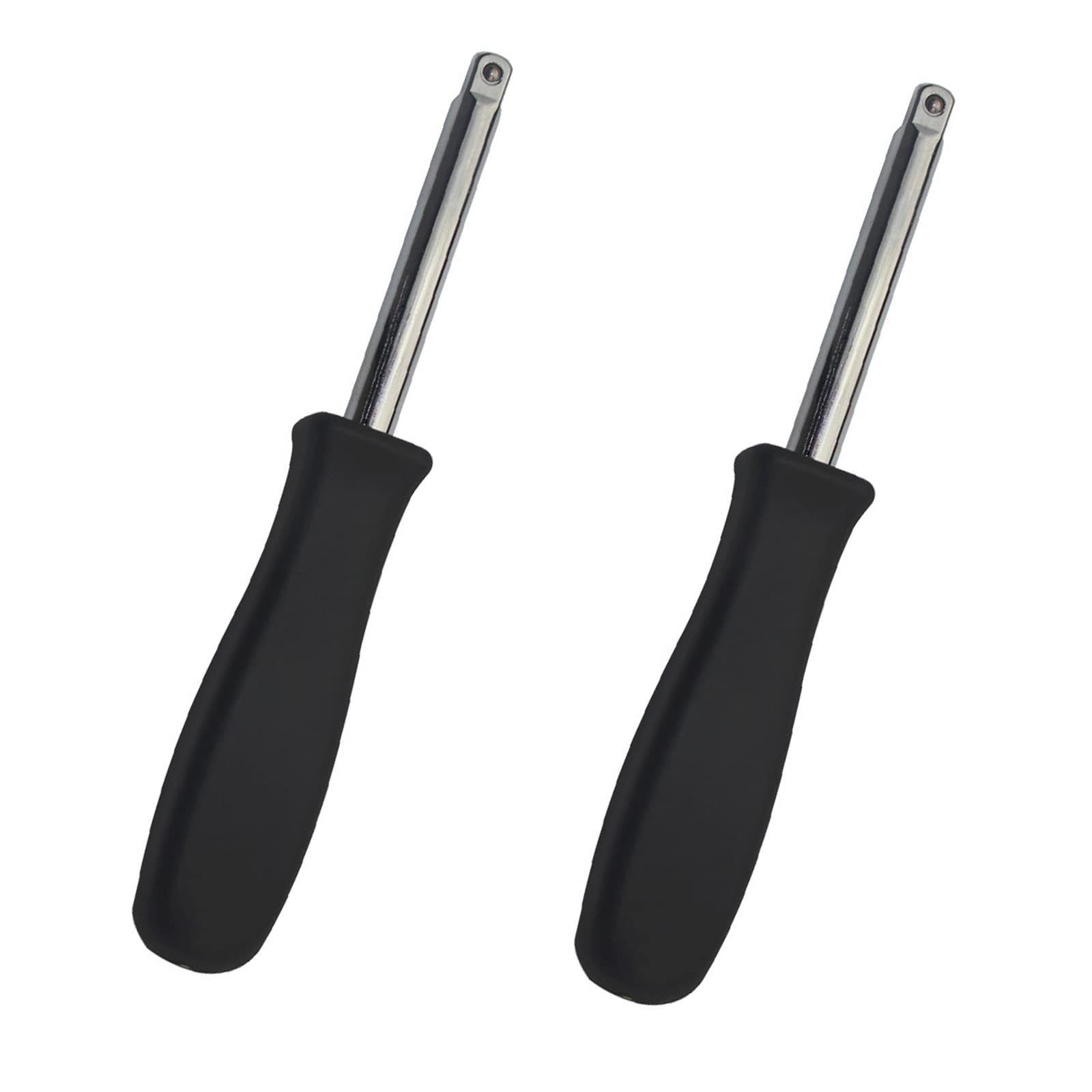 2 Pieces Drive Spinner 1/4 Inches Drive Spinner Handle Socket Driver Handle Socket Set Kit for Repair Maintenance