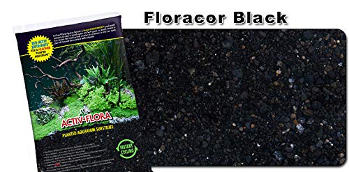 Nature's Ocean Activ-Flora Planted Substrate Flora-CORE Black, 16-LB