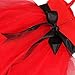 YiZYiF Baby Girl's Christmas Sash Bow Spaghetti Straps Party Dress Up 3T Red