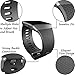 For Fitbit Ionic Watch Bands, Wepro Replacement Sport Strap for Fitbit Ionic Smartwatch, Buckle, 15 Colors, Large, Small