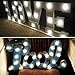Outdoor String Light 50Feet G40 Globe Patio Lights with 52 Edison Glass Bulbs(2 Spare), Waterproof Connectable Hanging Christmas Lights for Backyard Porch Balcony Party Xmas Decor, E12 Socket, Black