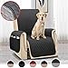 MOYMO Reversible Oversized Recliner Chair Cover,Recliner Slipcover with 2 Inch Strap & Pockets,Machine Washable Recliner Cover for Dogs,Kids,Pets(Recliner Oversize:Dark Grey/Beige)