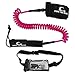 Own the Wave 10' Coiled SUP Leash & Waterproof Waist Bag - Pink