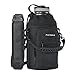 Alteagle 64 oz Carrier for Hydro Flask Bottles, 2 Pockets Sleeve with Short Carrying Handle and Adjustable Shoulder Strap