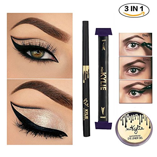 Buy Jessie Eyeliner Stamp Set Easy to Makeup Eyeliner Wing Stamp,3 In 1