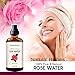 Rose Water Facial Toner Spray, 100% Natural Organic Bulgarian Rosewater Face toner 4 oz Natural Acne Treatment with sprayer and dropper (chemical free)