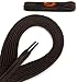 OrthoStep Cotton Flat Dress Thin 40 inch Brown Shoelaces 2 Pair Pack