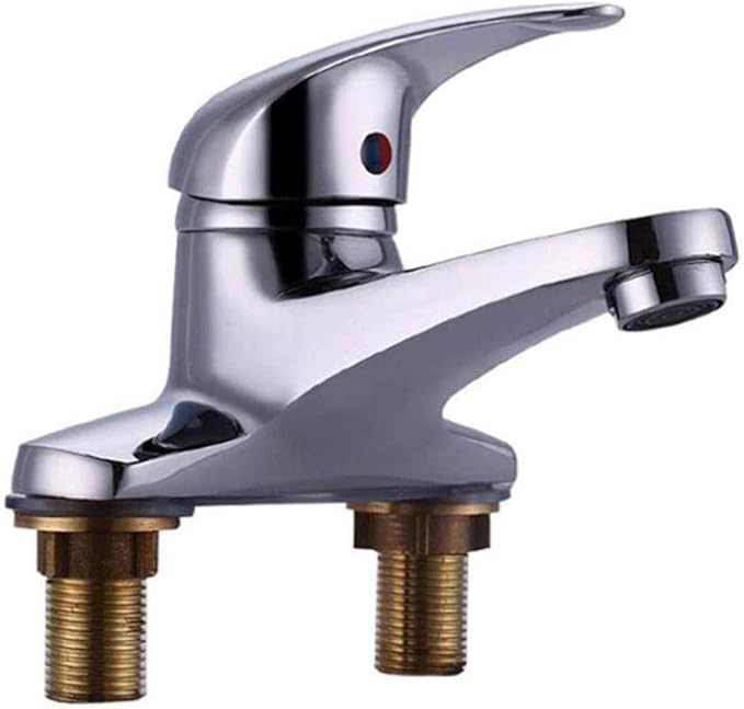 Basin Mixer Tap Monoblock Mixer Tap Chrome Bathroom Waterfall Monoblock