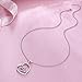 GOXO Mother and Child Cubic Zirconia Owl Bird Pendant Necklace Sterling Silver Owl Necklace For Women Mother 18