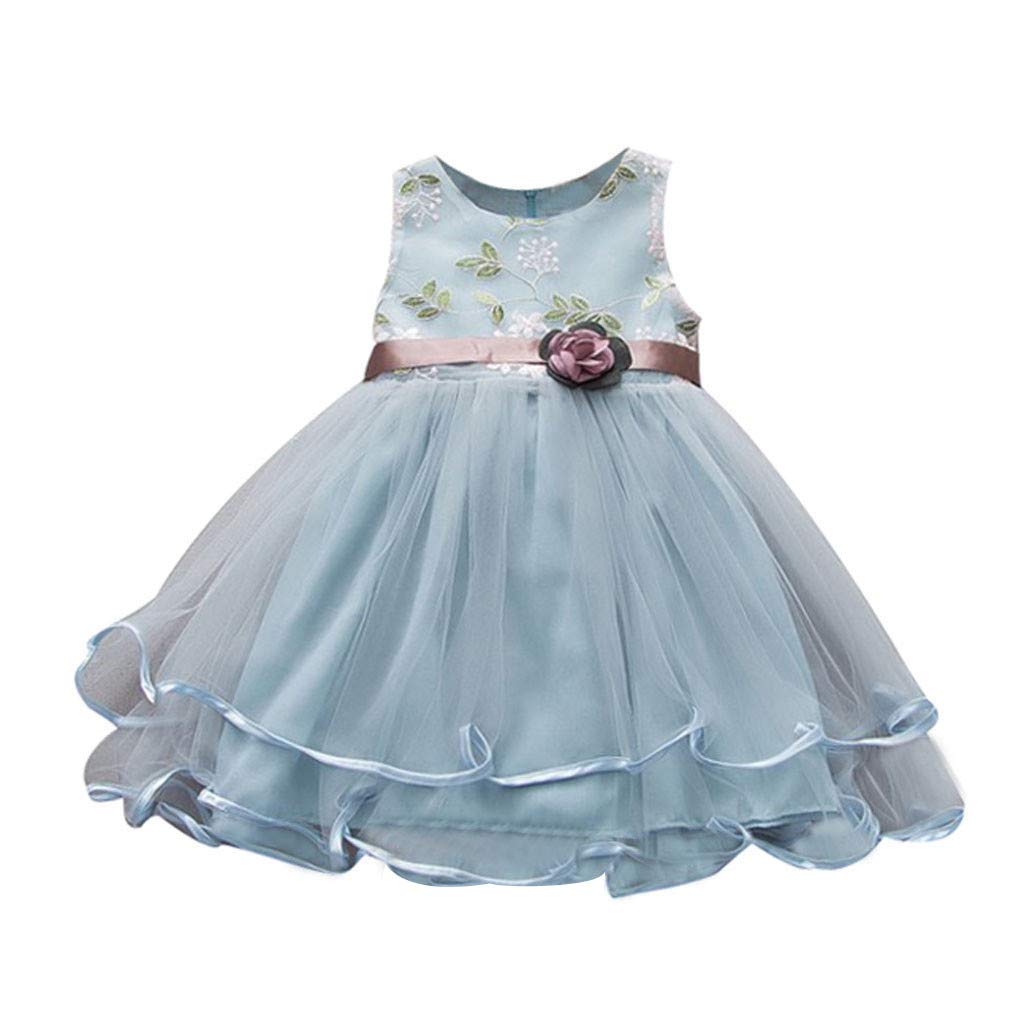 girls dress with flowers