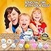 TELLA Premium Mochi Squishy Toys - Cute Mini Squishies Squeeze Toys, Fun Kawaii Squishies Birthday Party Favors for Kids, School Prizes Rewards for Girls & Boys, Perfect 25Pcs Pinata Filler Gift