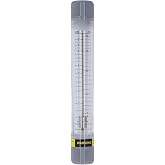Flowmeter Flow Measuring Tool,Liquid Flow Flowmeter Tube Type 1‑10GPM Accurate Scale Transparent Acrylic Water Flow Meter G1 Female Thread, Water Rotameter Instantaneous for Factory Industry