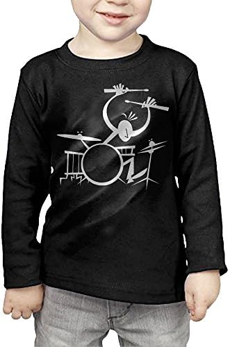 Drummer Music Instruments Cool Kids'/Toddlers' Long Sleeve T-Shirt
