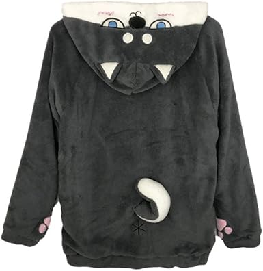 animal hoodies with ears and tail