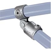PRO-SAFE Galvanized Single Swivel Socket for Structural Pipe Rail Fitting: 3/4" Pipe