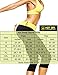 IFLOVE Sauna Sweat Pants for Women Weight Loss Workout Leggings Easy Slim Hot Yoga Capri Thigh Belly Fat Burner Waist Trainer Black (Black, US Size 3XL)
