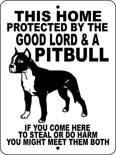 PIT BULL DOG SIGN 9"x12" ALUMINUM "ANIMALZRULE ORIGINAL DESIGN - "NO ONE ELSE IS AUTH0RIZED TO SELL THIS SIGN" (Any one else selling this sign is selling a CHEAP COPY)
